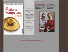 Tablet Screenshot of manana-kompetenz.de